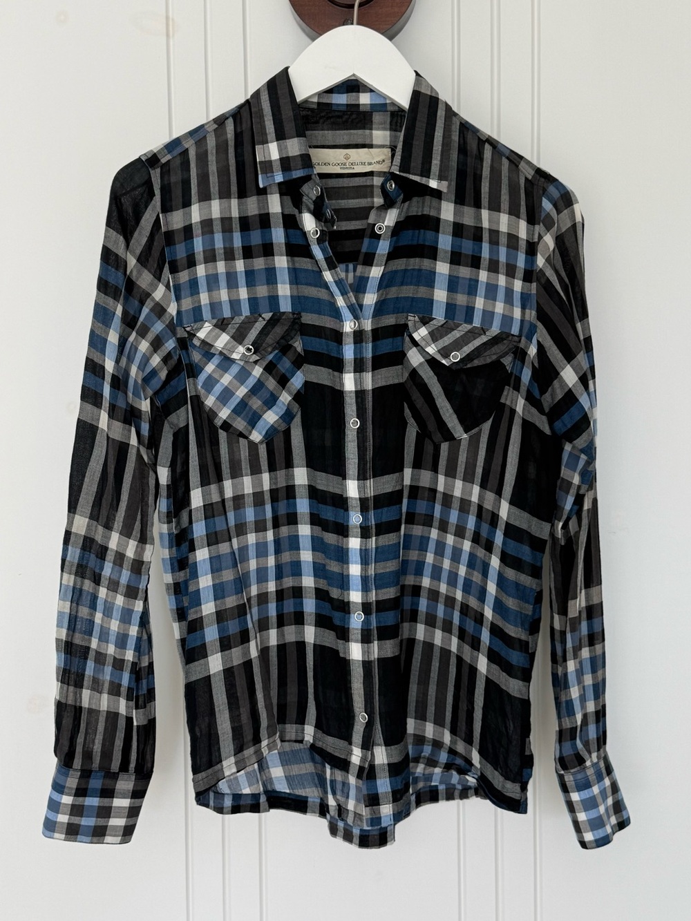 Golden Goose Deluxe Brand Plaid Women’s Shirt